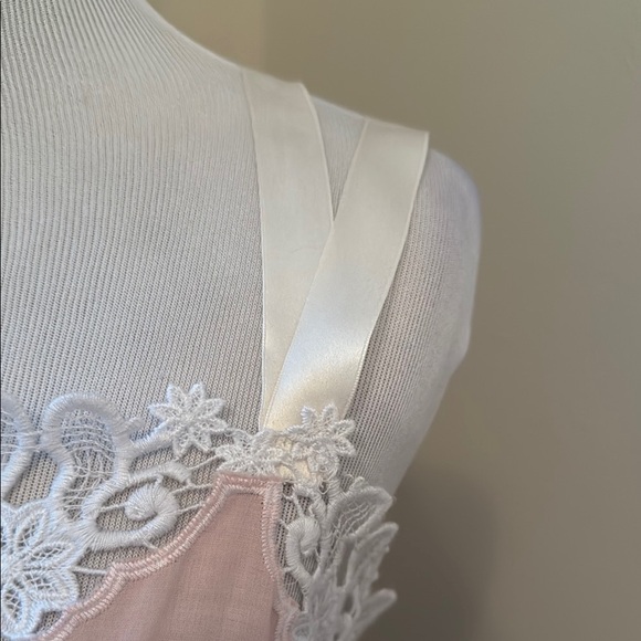 Miguelina Pink Lace Maxi Dress - Picture 5 of 15